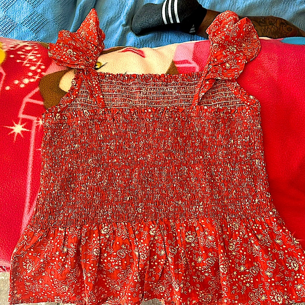 Cute summer top.  MADEWELL - Nordstrom size 8